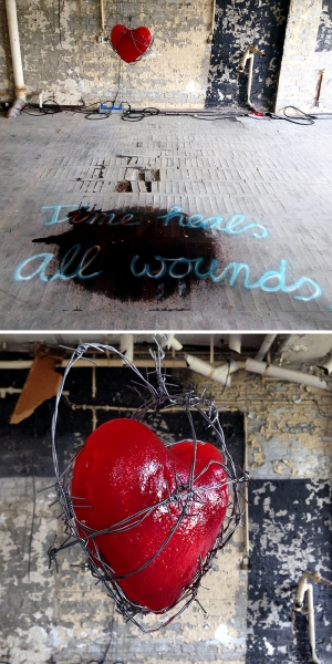 TIME HEALS ALL WOUNDS - Installations, Berlin, 2014